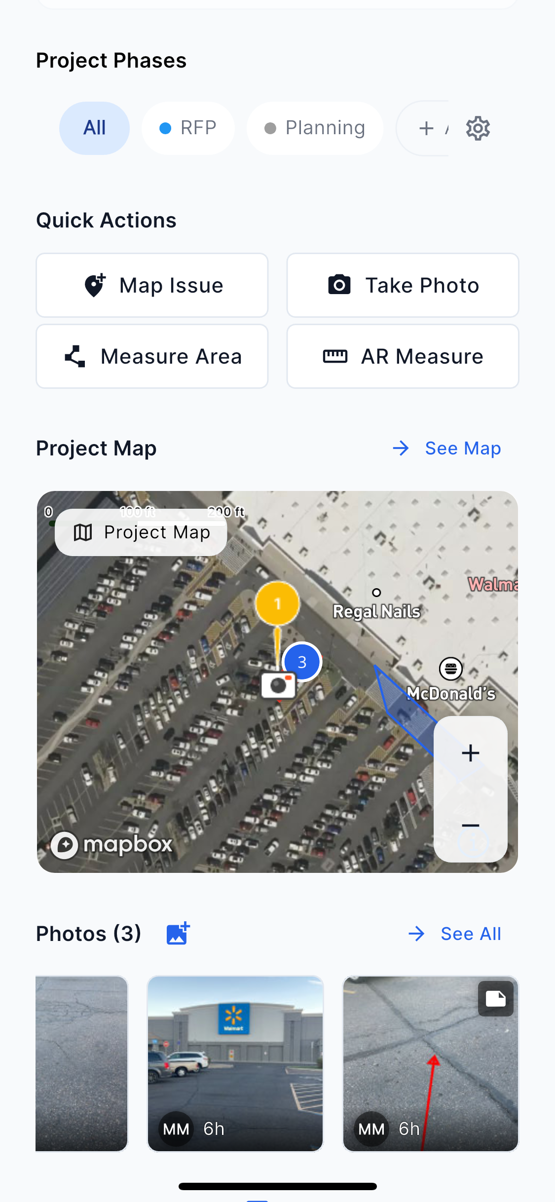 Project details and organization